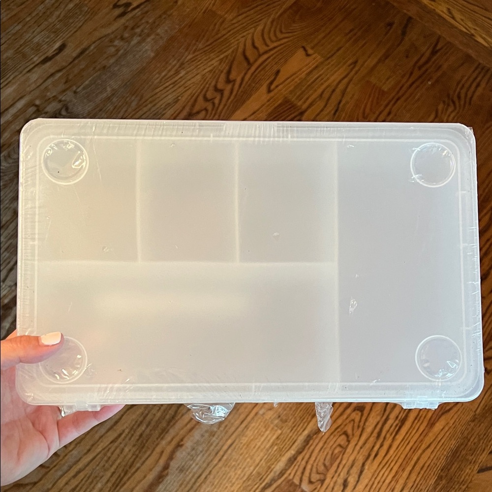 IKEA glis Clear Storage Box